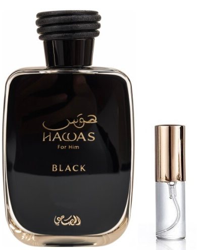 Hawas Black Rasasi: Decant